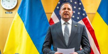 Andriy Yermak, capo dello staff del presidente ucraino Volodymyr Zelensky