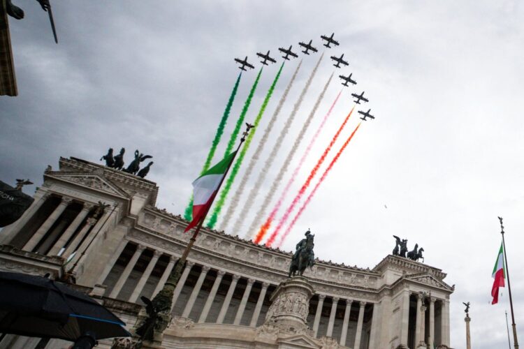 Annullate le Frecce Tricolore su Roma