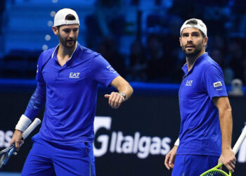 I tennisti italiani Bolelli e Vavassori