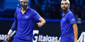 I tennisti italiani Bolelli e Vavassori