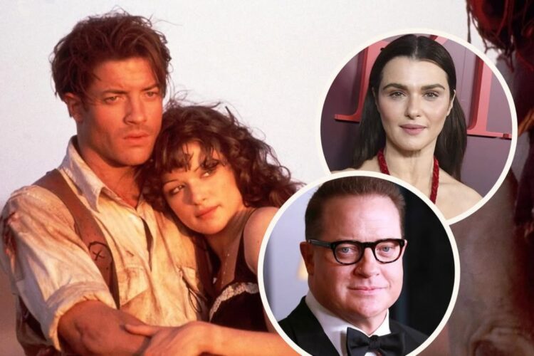Brendan Fraser e Rachel Weisz nel nuovo film de La Mummia