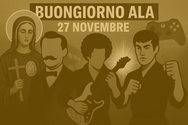 Buongiorno ALA 27 novembre 2025