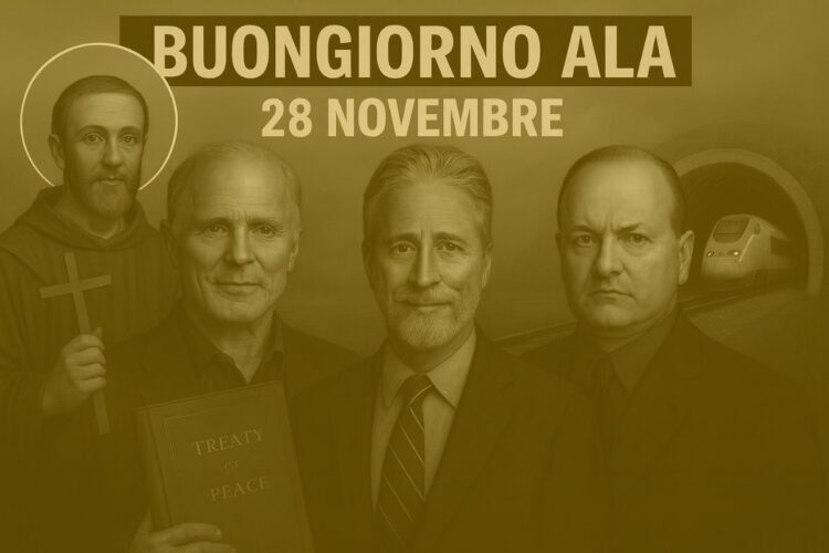 Buongiorno ALA 28 novembre 2025