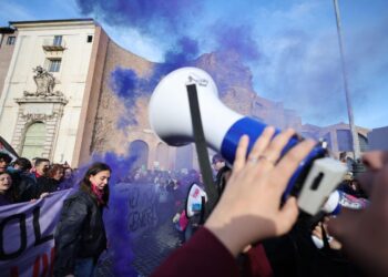 Corteo Non Una di Meno a Roma