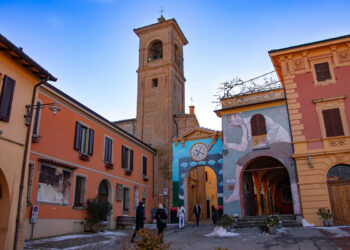 Non pensavo che a solo 1h30 da Bologna esistesse un borgo dove i muri sono vere tele d’artista