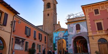 Non pensavo che a solo 1h30 da Bologna esistesse un borgo dove i muri sono vere tele d’artista