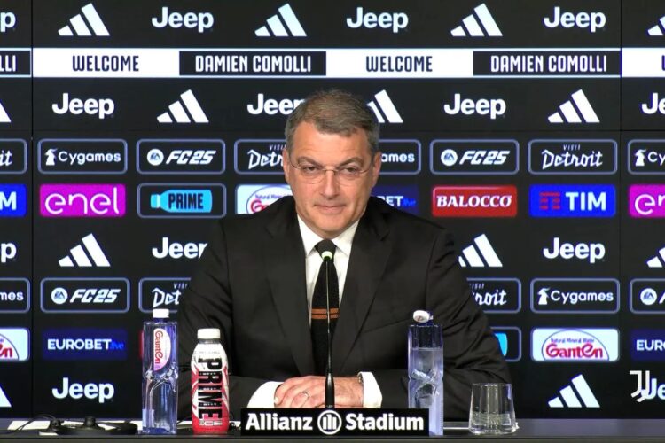 Damien Comolli, nuovo AD della Juventus