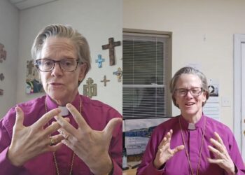 Due foto di Katrina Foster