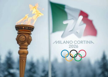 Fiaccola Olimpiadi Milano-Cortina