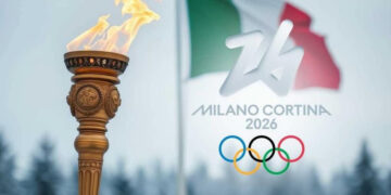 Fiaccola Olimpiadi Milano-Cortina