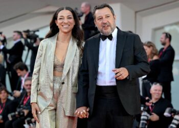 Francesca Verdini assieme a Matteo Salvini