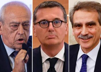 Francesco Gaetano Caltagirone, Francesco Milleri e Luigi Lovaglio