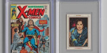 Fumetti e carte gradate da una azienda che fa grading