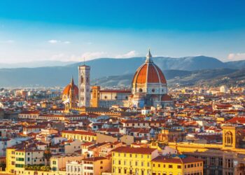 Una splendida veduta di Firenze