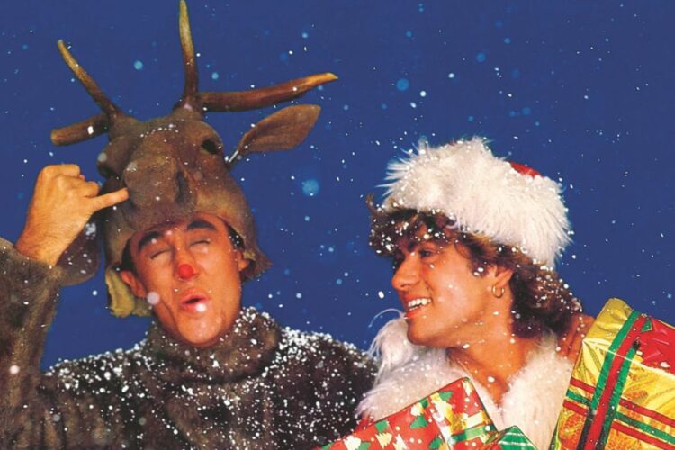 Gli Wham! nel video musicale di Last Christmas