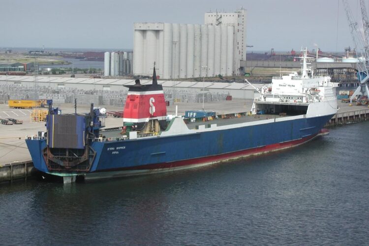 Il cargo Stena Shipper