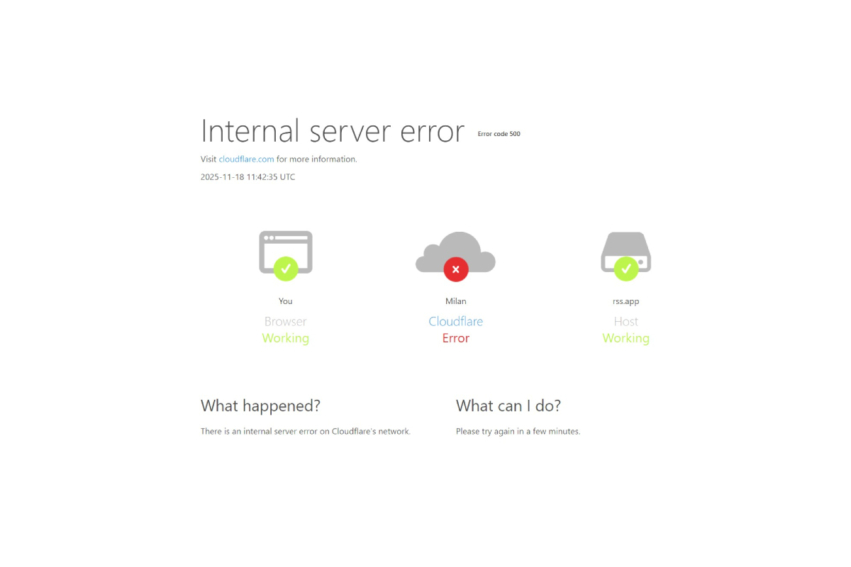 Il down di Cloudflare