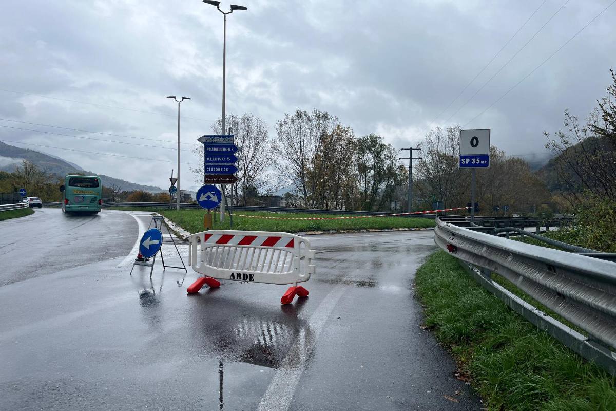 Il tratto della provinciale 671 dov'è avvenuto l'incidente