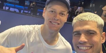 Jannik Sinner e Carlos Alcaraz