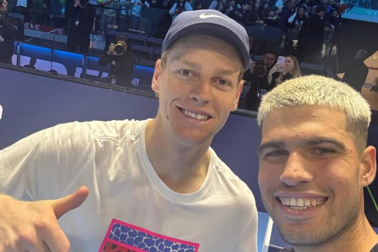 Jannik Sinner e Carlos Alcaraz
