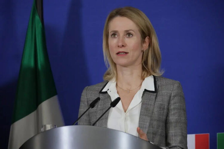 Kallas sulla ricostruzione di Gaza