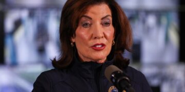 La governatrice dello Stato di New York Kathy Hochul