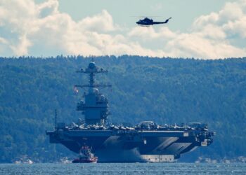 La portaerei USS Gerald R. Ford
