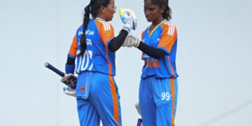 La squadra femminile indiana di cricket per non vedenti
