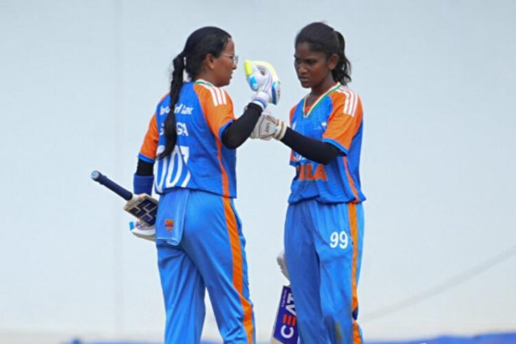 La squadra femminile indiana di cricket per non vedenti