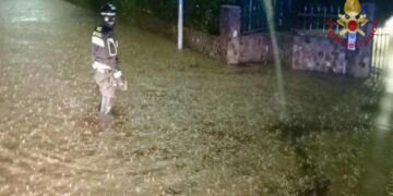 Le conseguenze della frana a Brazzano di Cormons