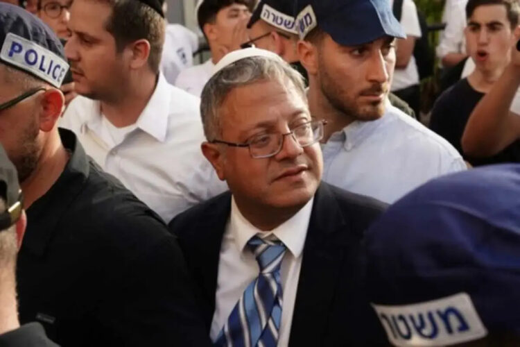 Le minacce di Ben Gvir in caso di riconoscimento della Palestina