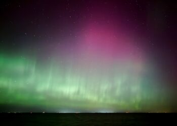 Le tempeste geomagnetiche possono causare la comparsa di aurore boreali