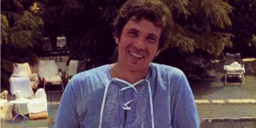 Lucio Battisti nella sua Molteno