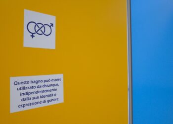 Bagni genderless dell'Università di Pisa