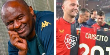 Patrick Vieira si dimette dalla panchina del Genoa, al suo posto Mimmo Criscito