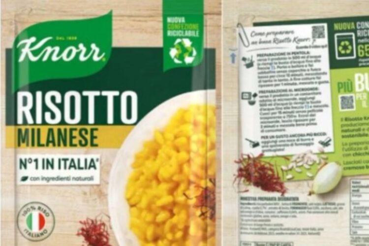 Risotto alla milanese Knorr