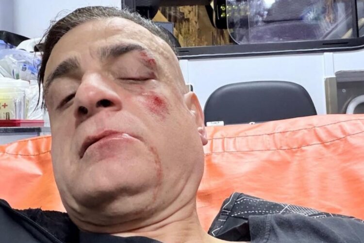 Simone Cicalone aggredito a Roma