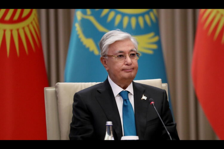 Il presidente del Kazakistan Qasym-Jomart Tokayev