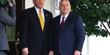 Trump e Orban alla Casa Bianca