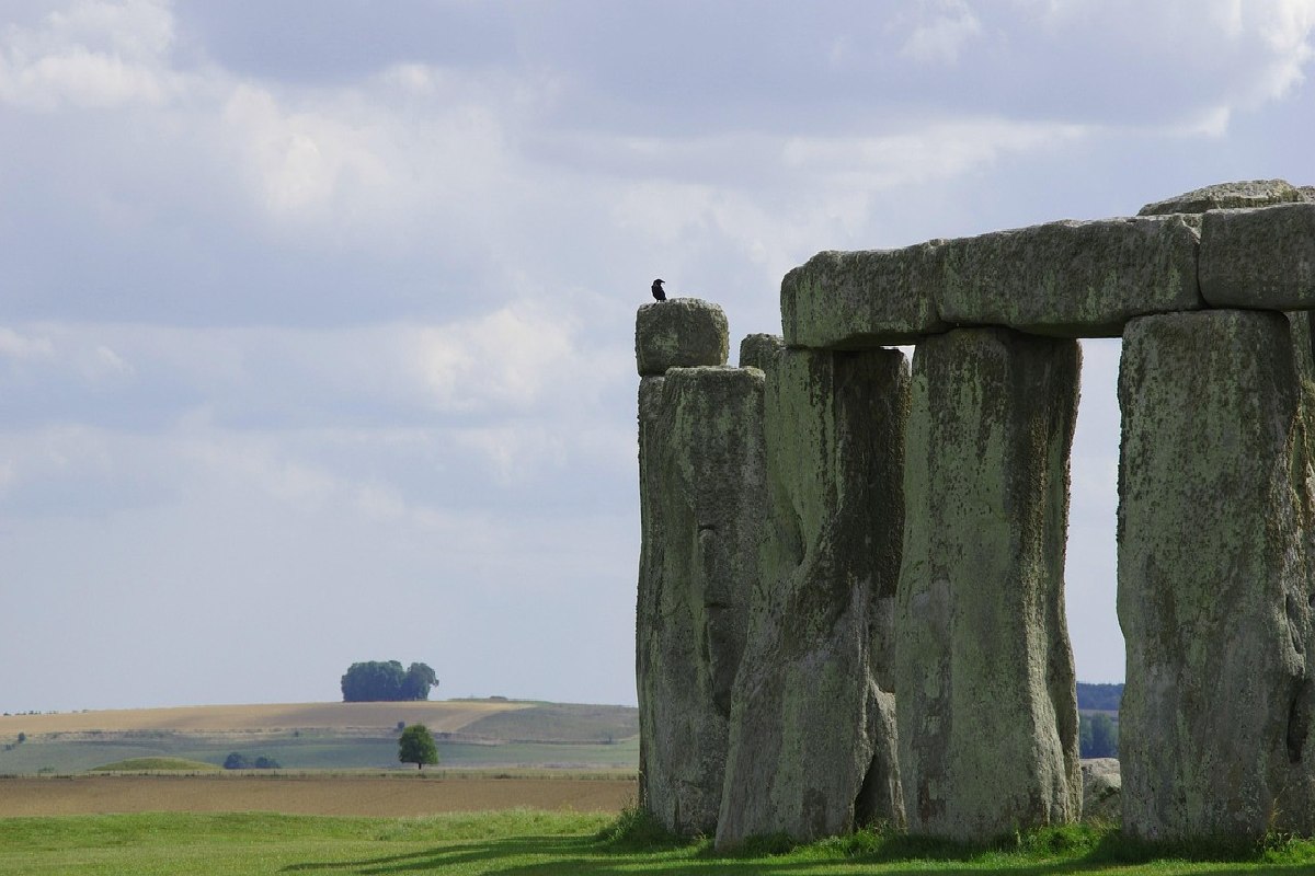 Un dettaglio di Stonehenge