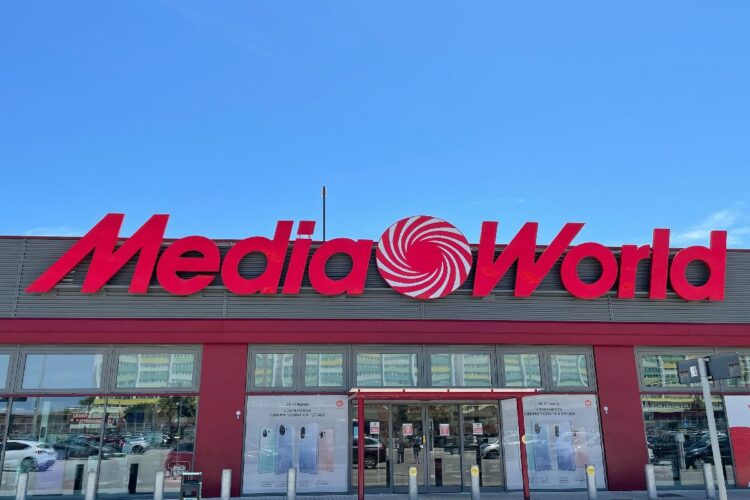 Un punto vendita di Mediaworld