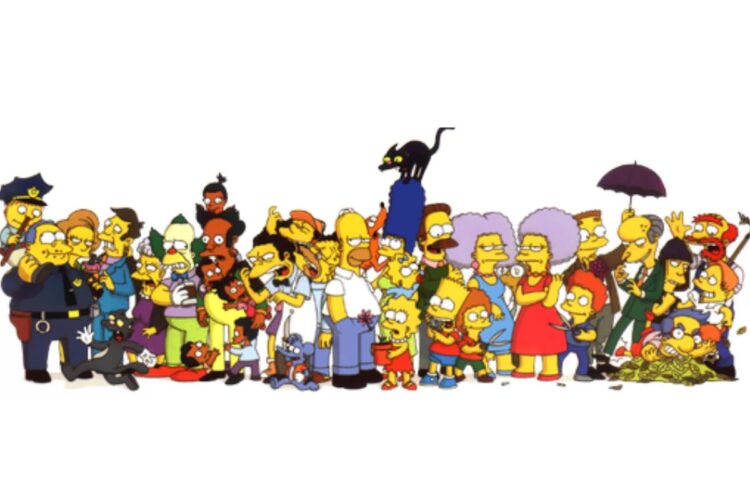 Vari personaggi dei Simpson