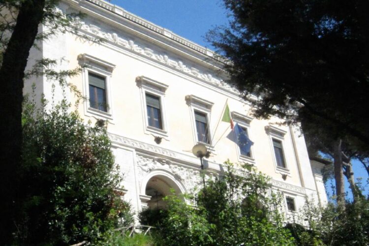 Villa Lubin, la sede del Cnel