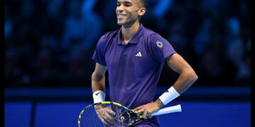 Felix Auger-Aliassime alle ATP Finals di Torino