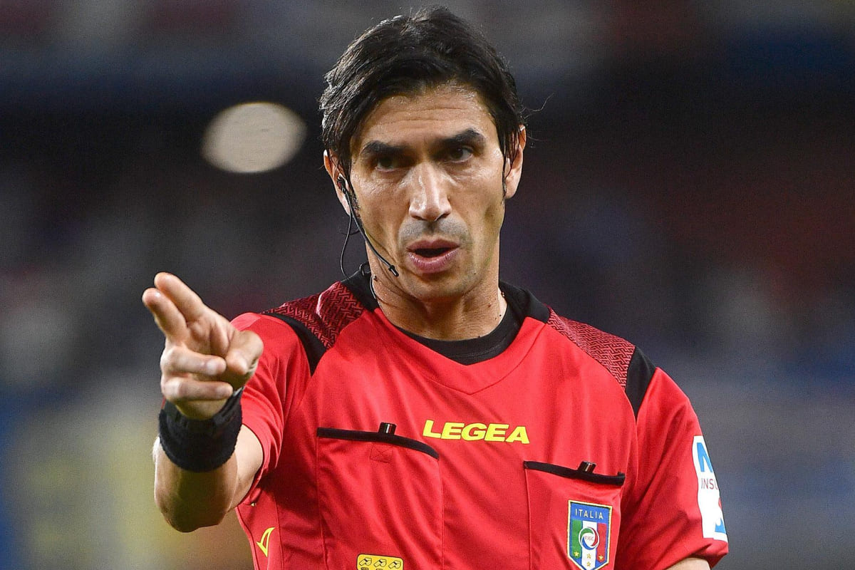 Un primo piano dell'ex arbitro Giampaolo Caòvarese