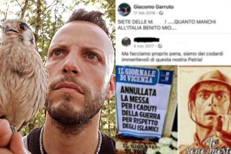 Giacomo Garruto, il nuovo falconiere della Lazio