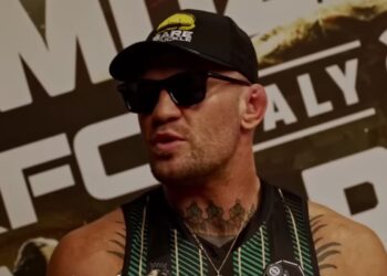 Un primo piano di Conor McGregor