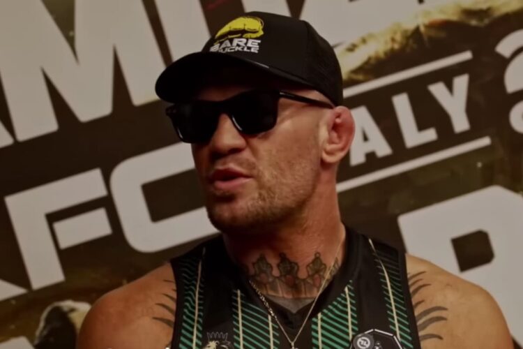 Un primo piano di Conor McGregor