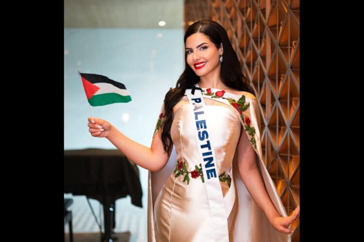 Nadeen Ayoub, Miss Palestina, a Miss Universo