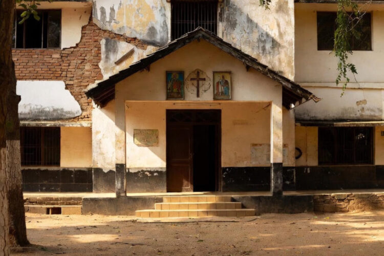Una scuola cattolica in Nigeria